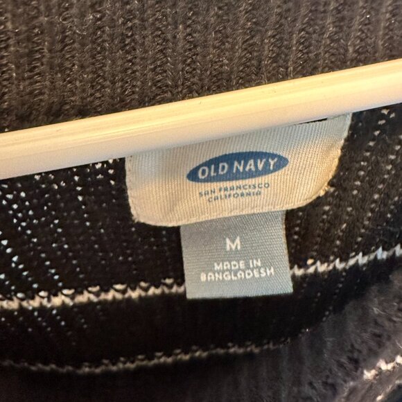 Relaxed Sweater Tank for Women Black and White Size medium - Picture 4 of 4